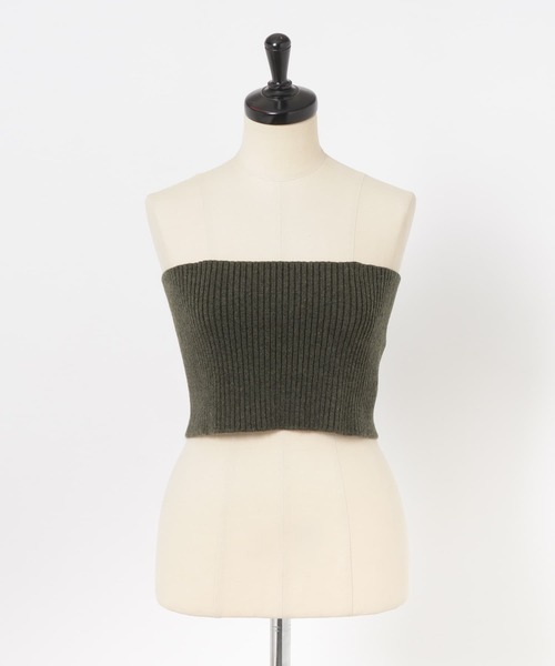 トップス レディース ザ グッドランド マーケット　KNIT BUSTIER｜zozo