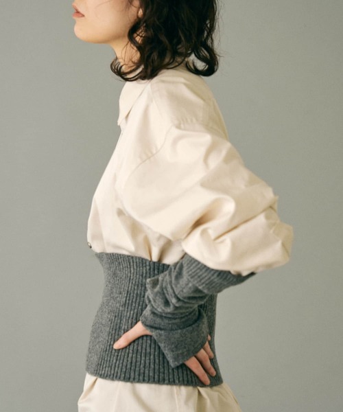 ザ グッドランド マーケット　KNIT BUSTIER レディース THE GOODLAND MARKET ザ グッドランド マーケット KNIT BUSTIER