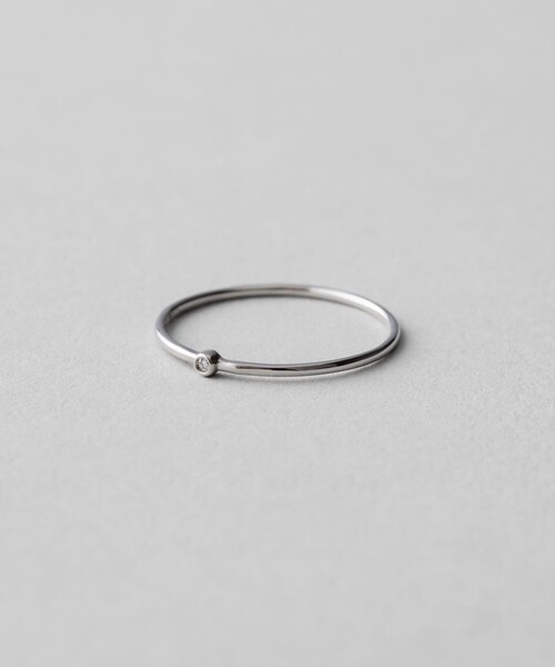 ete bijoux（エテ ビジュー） 指輪 リング PT900 スキニー