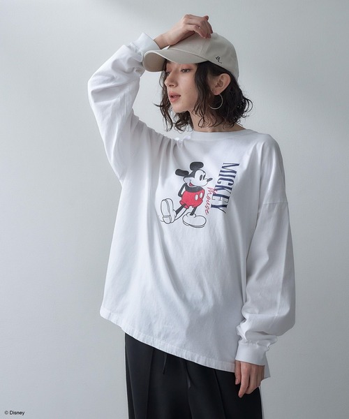 tシャツ 「eL」Mickey / TeeLS/989158 レディース