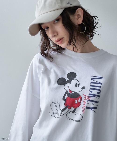 tシャツ 「eL」Mickey / TeeLS/989158 レディース tシャツ 「eL」Mickey / TeeLS/989158 レディース : ZOZOTOWN