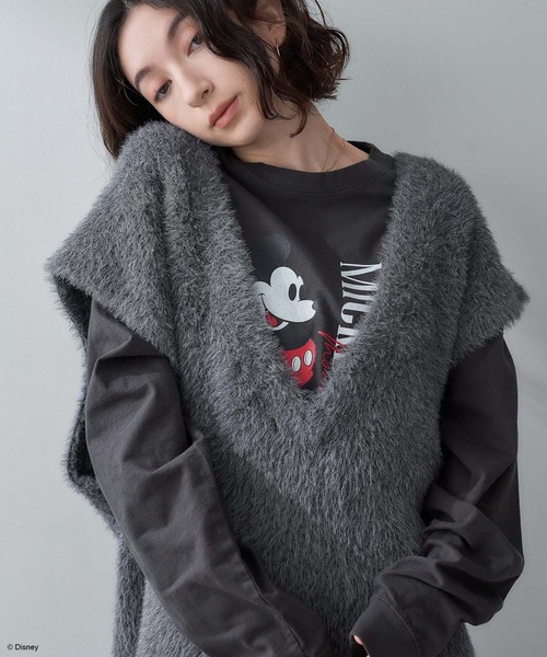 tシャツ 「eL」Mickey / TeeLS/989158 レディース : ZOZOTOWN