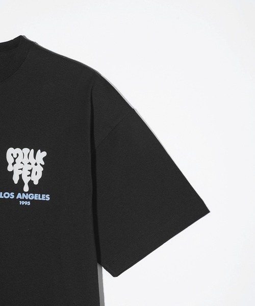 MILKFED. tシャツ ハート×ロゴグラフィックでガーリーストリート