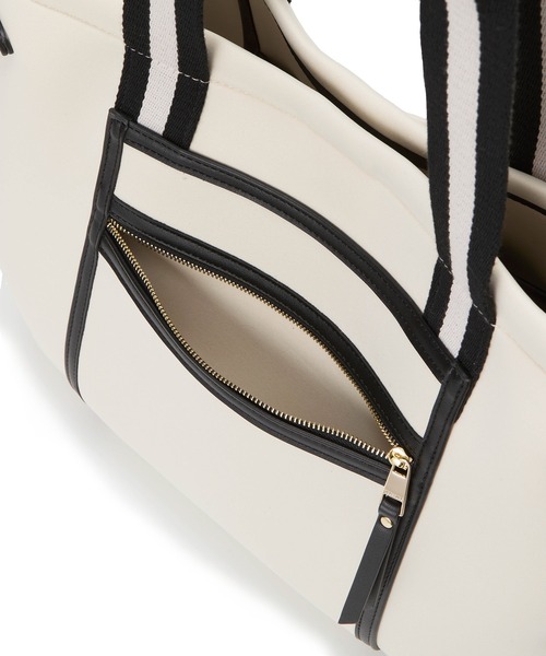 トートバッグ 「TREASURE　TOPKAPI」ネオプレン フロントポケット 2way トートバッグ レディース | TREASURE TOPKAPI | 20