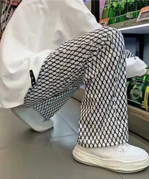 B.R.U パンツ グラフィックイージーパンツ メンズ レディース