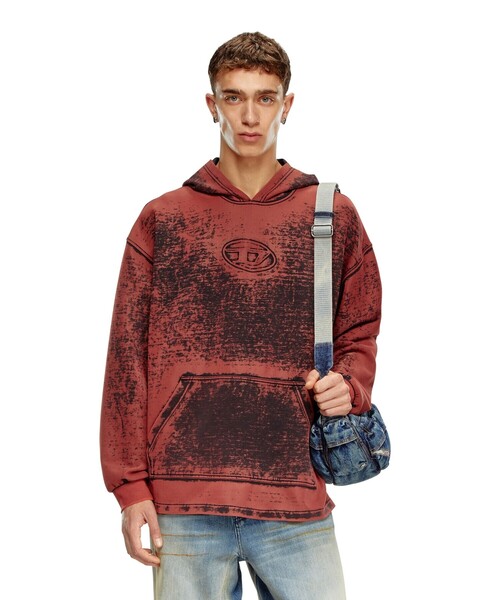 DIESEL パーカー メンズ スウェット : ZOZOTOWN Yahoo!店 - 通販