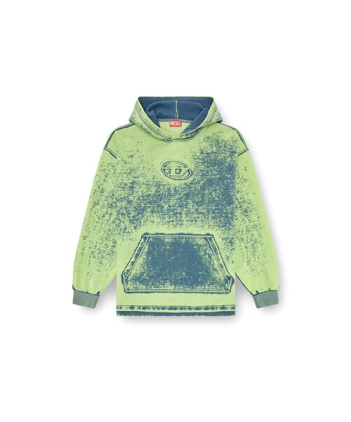 【国内即発】DIESEL『s-depla パーカースウェット』送料込 DIESEL ディーゼル スウェットパーカー メンズ ロゴプリント