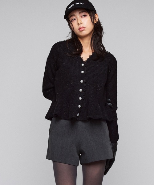 Narcissus パンツ 「Narcissus」シンプルショートパンツ