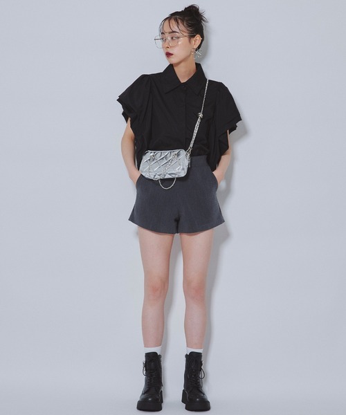 Narcissus パンツ 「Narcissus」シンプルショートパンツ