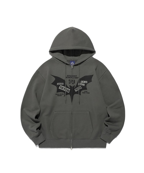 ISTKUNST パーカー A'GEM/9 × .kom 「ISTKUNST/イストクンスト」 BAT