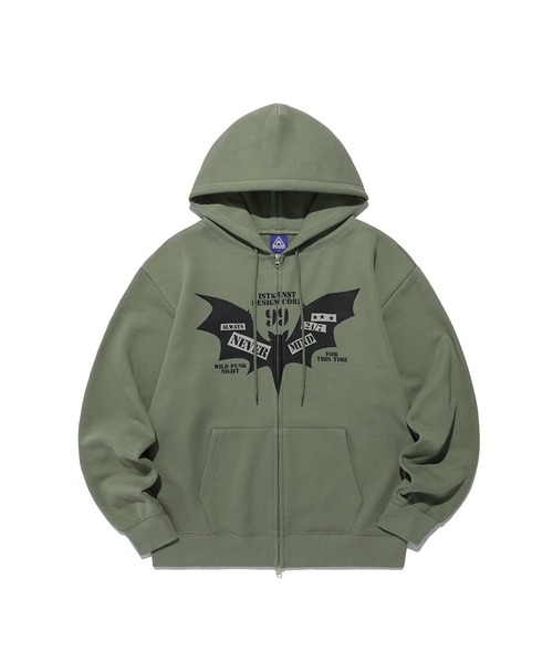 ISTKUNST パーカー A'GEM/9 × .kom 「ISTKUNST/イストクンスト」 BAT