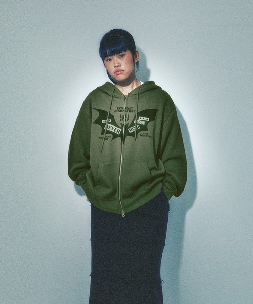 ISTKUNST パーカー A'GEM/9 × .kom 「ISTKUNST/イストクンスト」 BAT