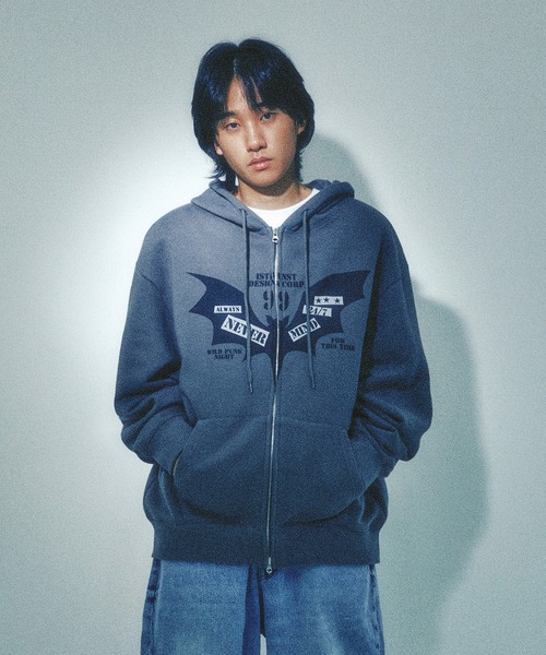 ISTKUNST パーカー A'GEM/9 × .kom 「ISTKUNST/イストクンスト」 BAT