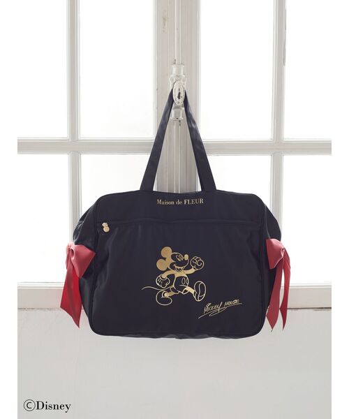 Maison de FLEUR スーツケース Mickey Mouse/キャリーオンバッグ