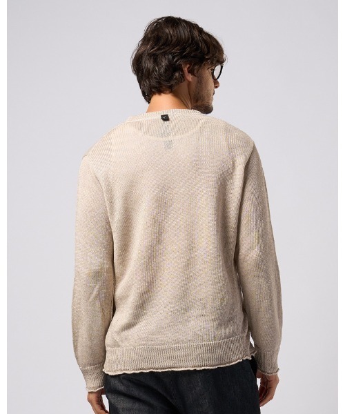 wjk セーター ニット linen henley knit メンズ : ZOZOTOWN Yahoo!店