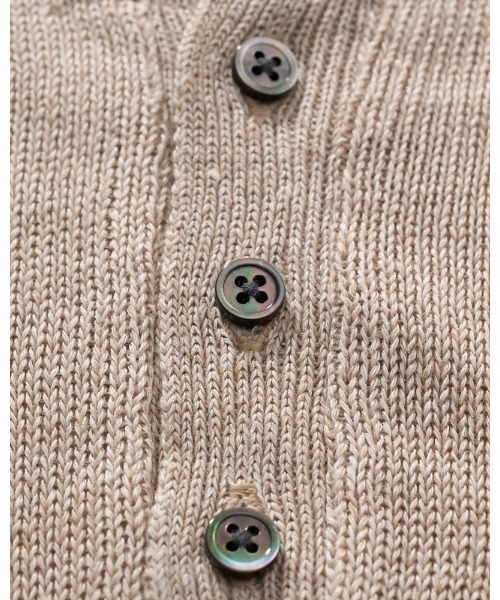 wjk セーター ニット linen henley knit メンズ : ZOZOTOWN Yahoo!店