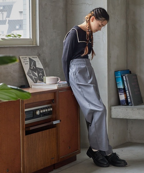 GLOBAL WORK（グローバルワーク） パンツ イージーケア/起毛ワイド