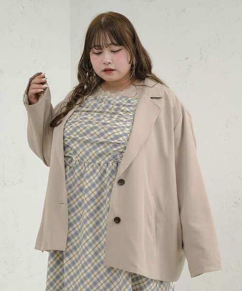 ISSEY MIYAKE 太陽柄 テーラードジャケット カーキ ピンクボタン ISSEY