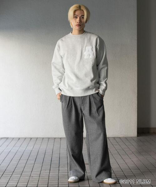 なおなお　CITY range スウェット SENSE OF PLACE by URBAN RESEARCH トレーナー スウェット Negro