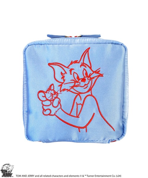 ポーチ 「公式」TOM and JERRY パステルガジェットポーチ レディース