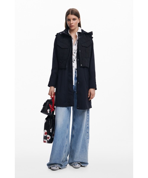 Desigual（デシグアル） モッズコート コート 「ユニセックス」2in1 パ