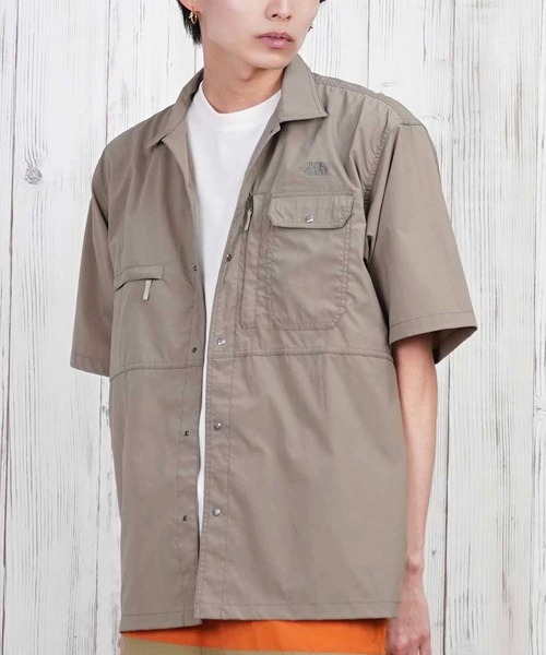 THE NORTH FACE シャツ FACE/ザ・ノース・フェイス SS TRIPFIELD