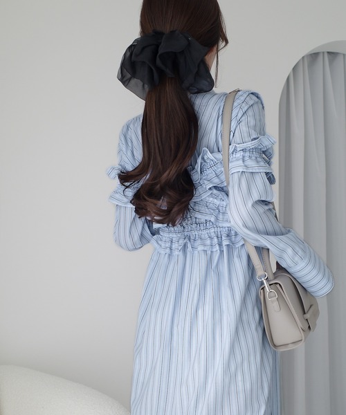 mily bilet シャツワンピース 「mily bilet」夏の装いに映える、主役級