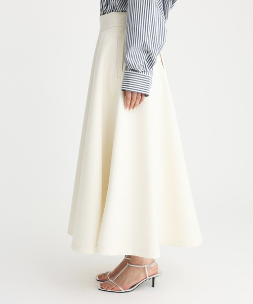 BABYLONE（バビロン） スカート バルキーツイルフレアスカート