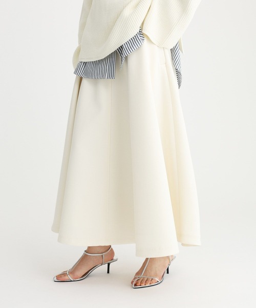 BABYLONE（バビロン） スカート バルキーツイルフレアスカート