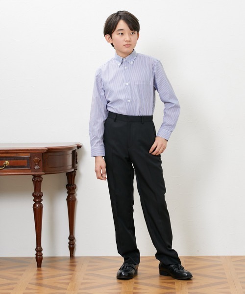 ブラウス シャツ 入学式 卒業式 ネクタイ付シャツ (140〜170cm) キッズ
