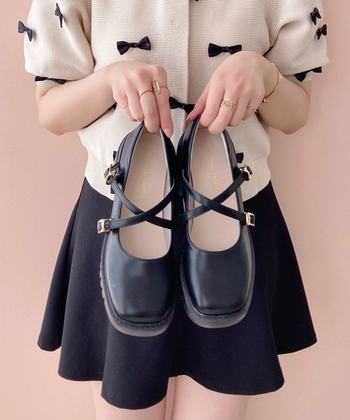 ストレットストラップミュール*3色*追跡送料込 FILA☆PEITO SANDAL☆ストラップ☆兼用☆グレー系 (FILA