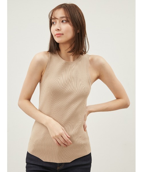 Mila Owen タンクトップ ノースリーブ ニットアメスリタンク