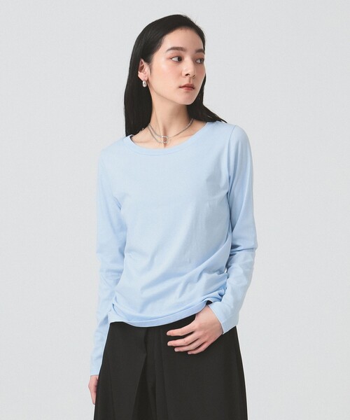 tシャツ ベーシック ロングスリーブ Tシャツ レディース
