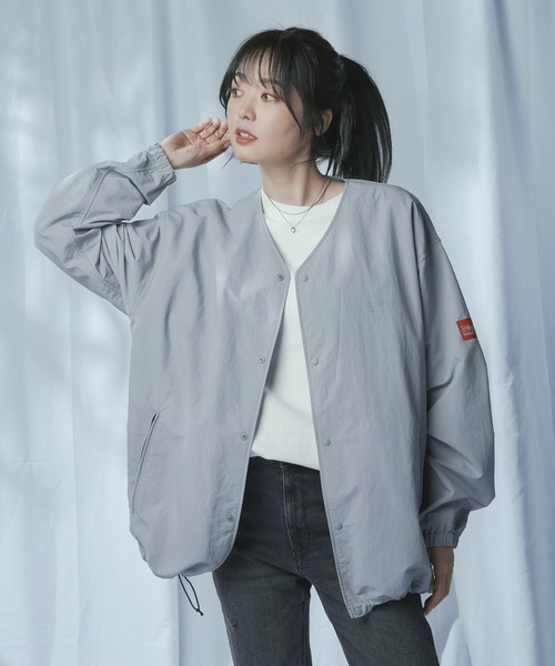 Manhattan Portage ナイロンジャケット Collarless Coach Jacket