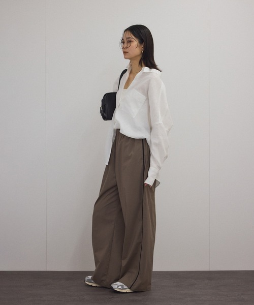 SALON adam et rope' パンツ 「ZOZOTOWN限定」サイドライン