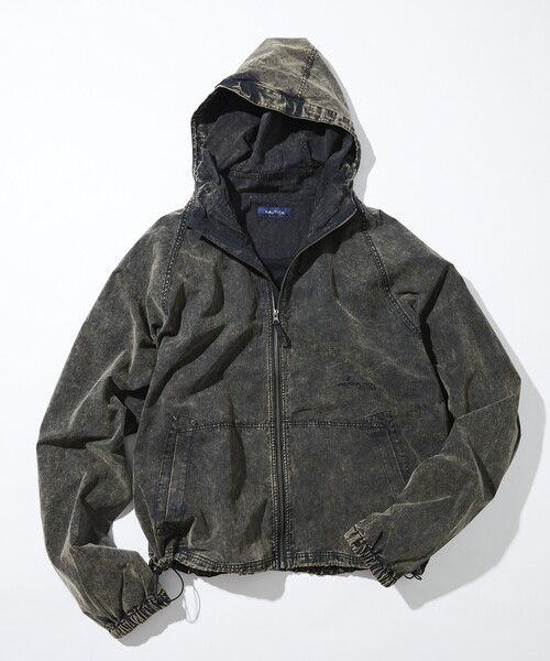 NAUTICA ブルゾン アウター NAUTICA/ノーティカ Faded Nylon Zip