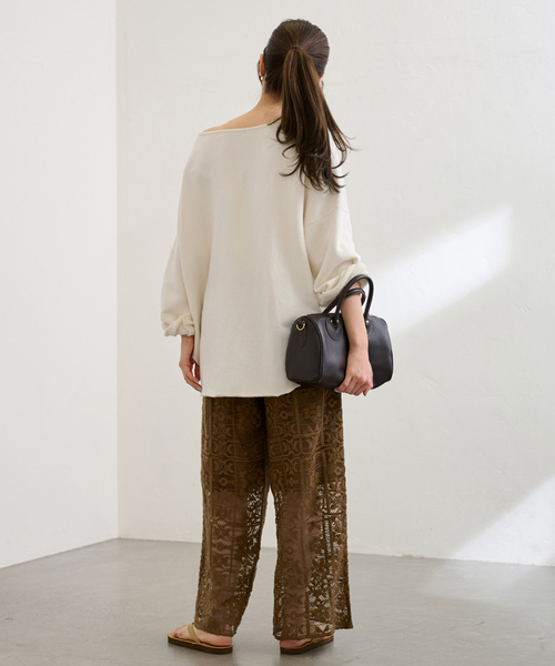 FRAMeWORK パンツ コットンレースパンツ レディース : ZOZOTOWN