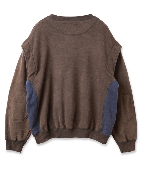 トレーナー/スウェット juemi  Pigment Dyed Sweat Juemi×Abyssea】Loose Neck Pigment Dyed Sweat｜Abyssea 公式通販サイト