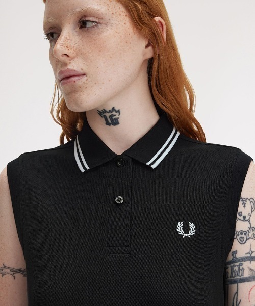 FRED PERRY ノースリーブニットドレス FRED PERRY - ノースリーブドレス - Sheth Online Store - シス