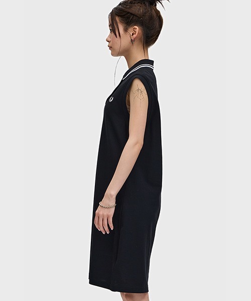 FRED PERRY ワンピース The Sleeveless Fred Perry Dress