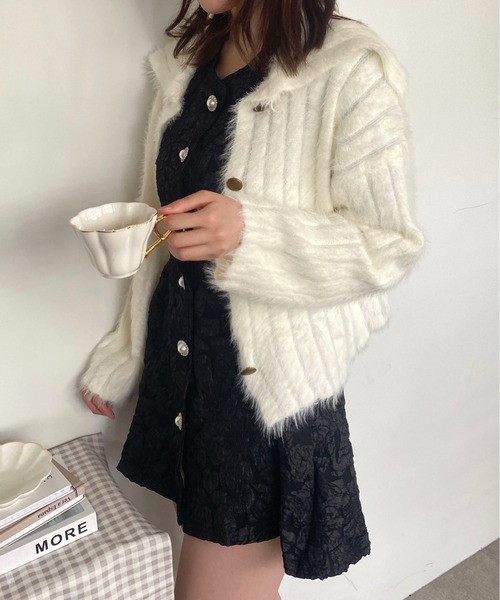 BELEAR MIMI ジャガードプリーツワンピース BELEAR MIMI ジャガードプリーツワンピース