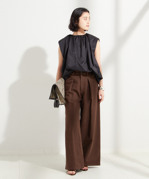 journal standard L'essage ブラウス シャツ シルックブライト