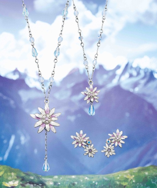 ANNA SUI（アナスイ） ネックレス エーデルワイスモチーフ ロング