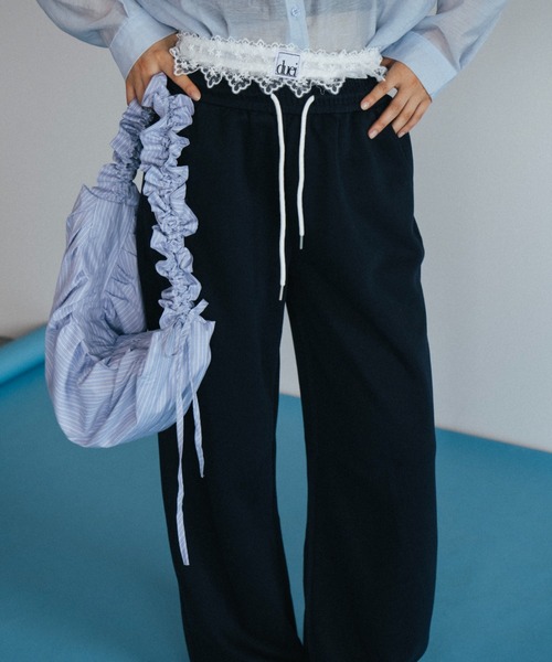 ArgueCultureラインスウェットパンツ レイヤード セール】サイドラインスウェットパンツ（スウェットパンツ