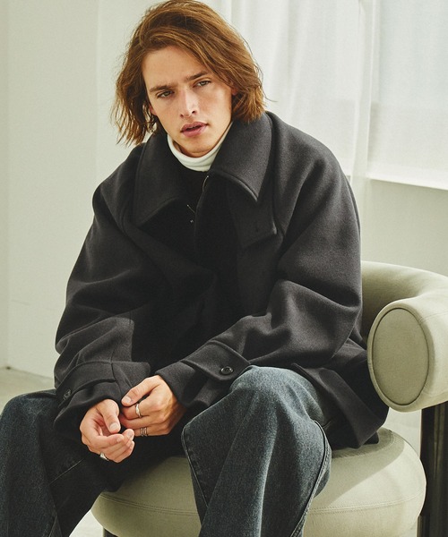 「EMMA CLOTHES」 ジャケット L チャコールグレー メンズ_画像9