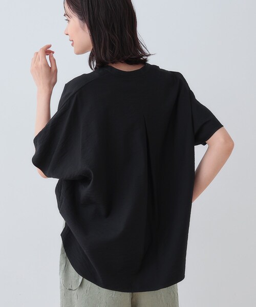 ブラウス シャツ 「洗える／UVケア／SETUP可能」スキッパードルマンブラウス レディース INDIVI ブラウス シャツ 「洗える／UVケア／SETUP可能