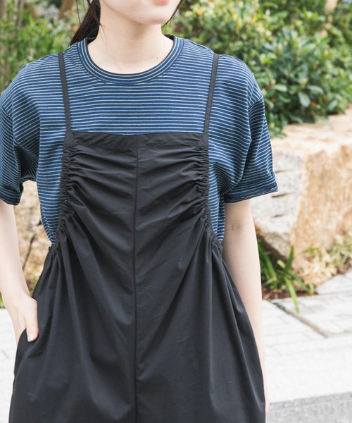 FORK&SPOON tシャツ FORK＆SPOON マルチカラーボーダーTシャツ