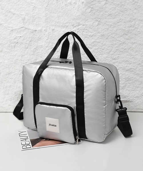 jouetie（ジュエティ） スーツケース メタリックナイロン 折り畳み