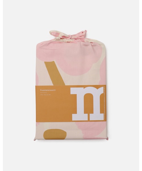 マリメッコ　ピンクのウニッコ　寝具セット marimekko（マリメッコ） ベッド 寝具 Unikko / duvet cover and