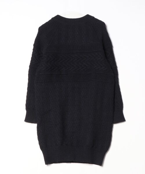 「iliann loeb」 ニットワンピース - ネイビー レディース_画像2